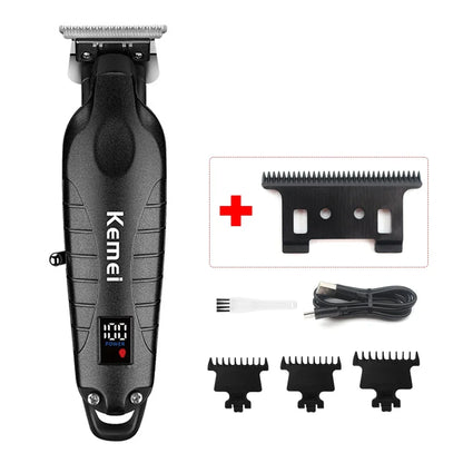 KM2293 Professional Hair Salon Electric Cordless Men's Trimmer