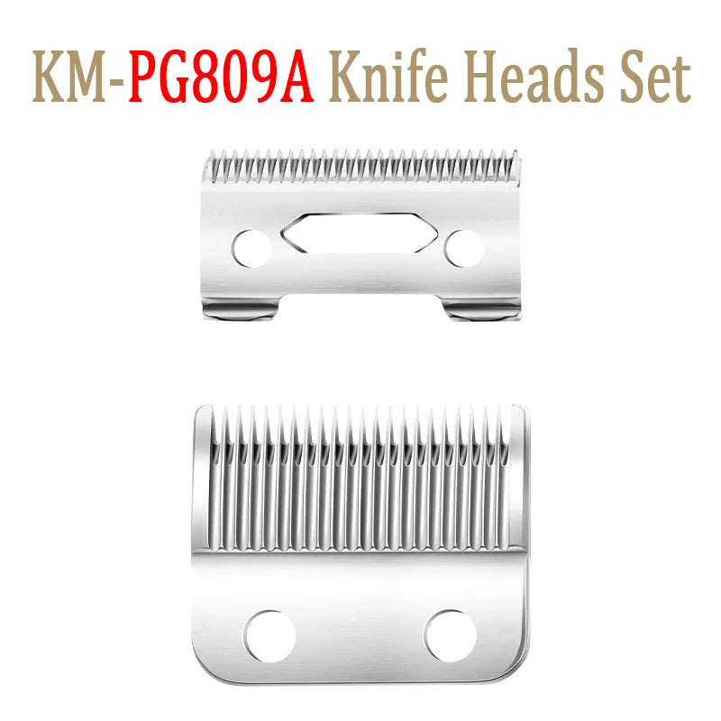 Kemei Hair Clipper or Blades or Limit Combs Wireless Trimmer KM-PG809A
