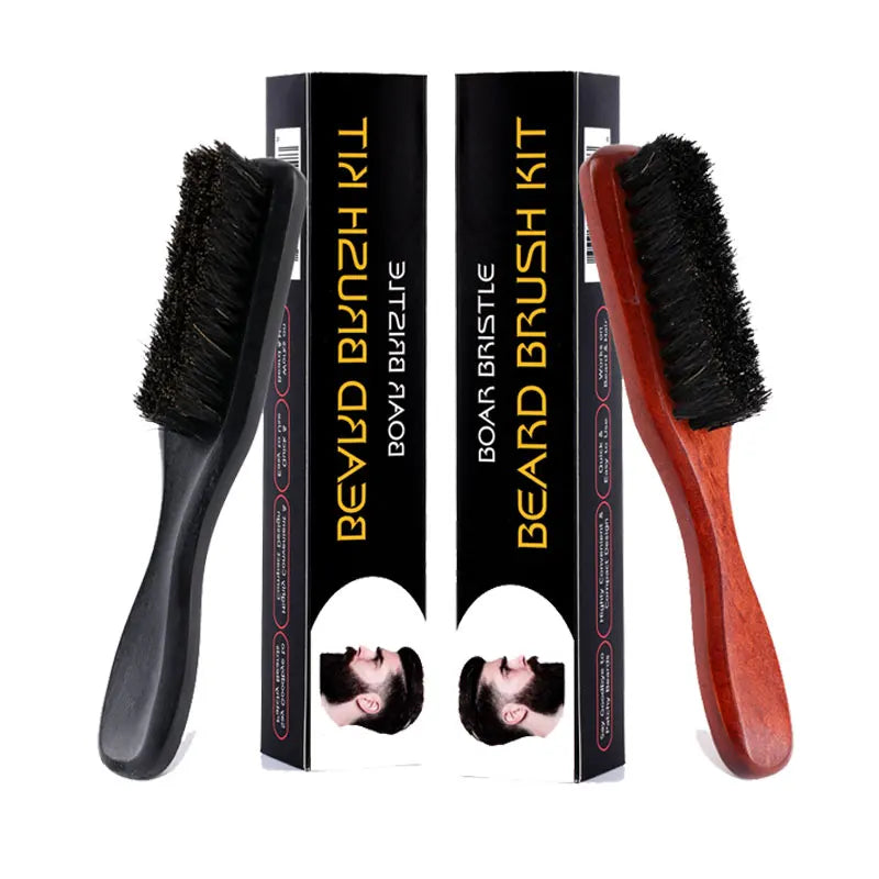 Wild Boar Bristles Material Beech Beard Brush Shaving