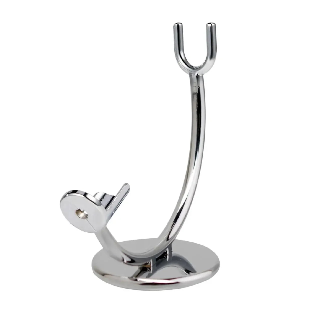Men Shaving Brush Holder Manual Razor Stand Zinc Beard Tool