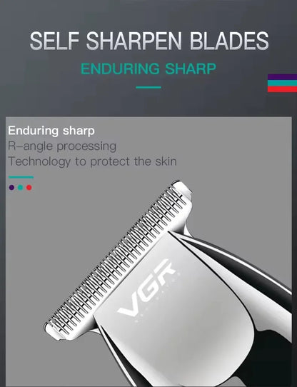 VGR Hair Trimmer Rechargeable Electric Professional Hair Clipper V-030