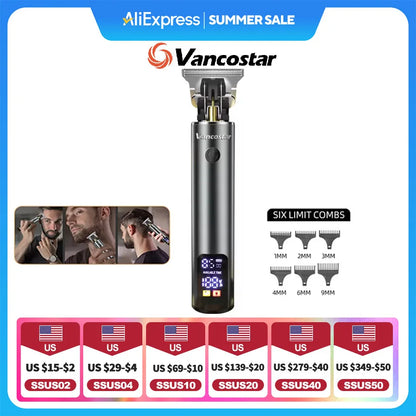 Rechargeable Hair Clipper Electric Hair Cut Machine