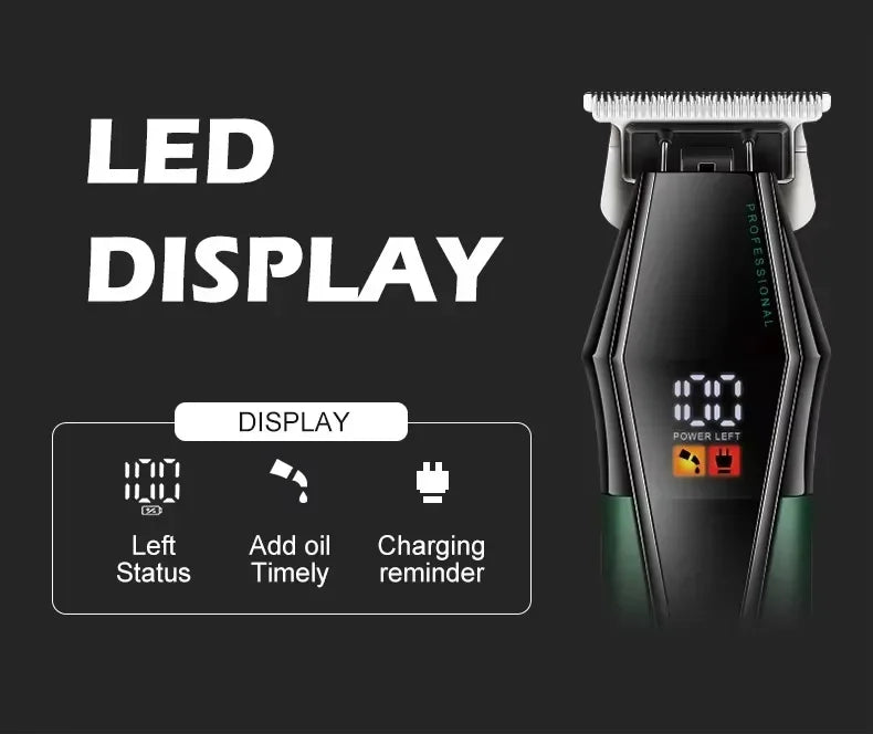 VGR Hair Trimmer Electric Barber Clippers Cordless V-677