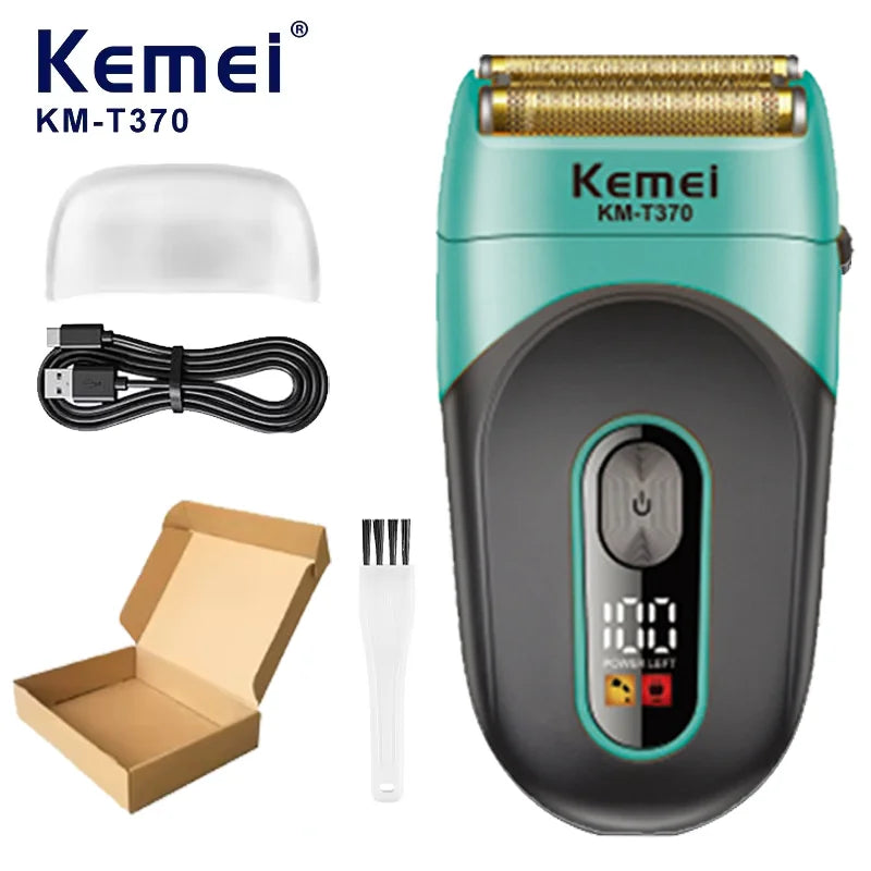 Kemei  Shaving Machine Men Beard Trimmer Foil Shaver KM-T370