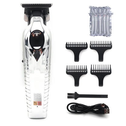 Hair Trimmer for Men Zero Gapped DLC TBlade Oil Head LED Display