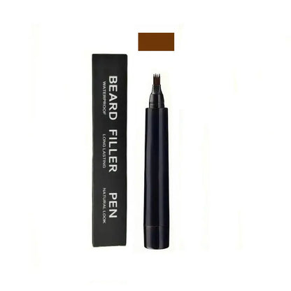 Beard Filling Pen Black/Brown Waterproof Beard Filler Pencil