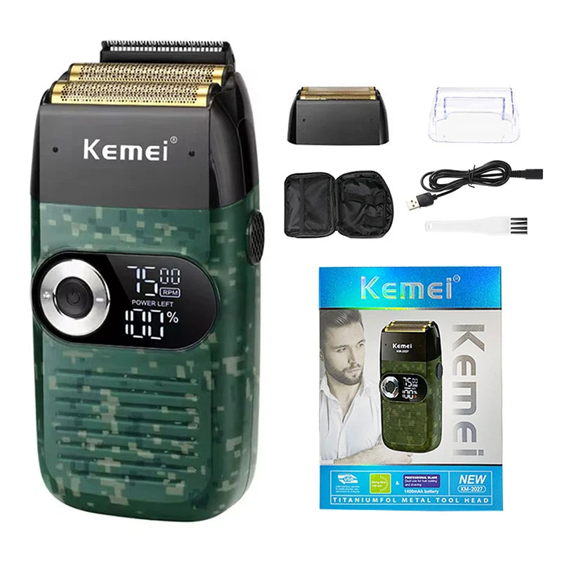 Kemei Original Multi-functional 2 In 1 Electric Shaver