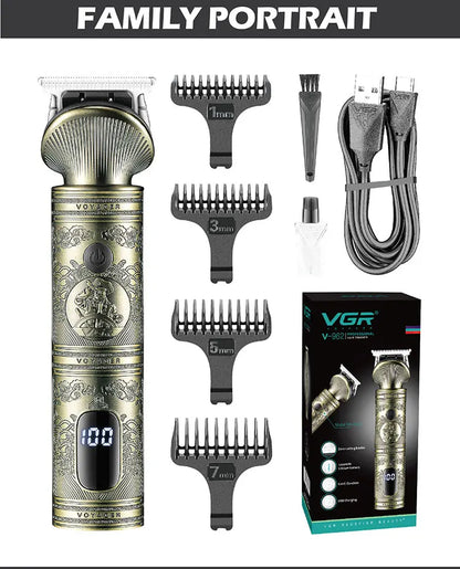 VGR Professional Hairdresser Electric Hair Trimmer for Men