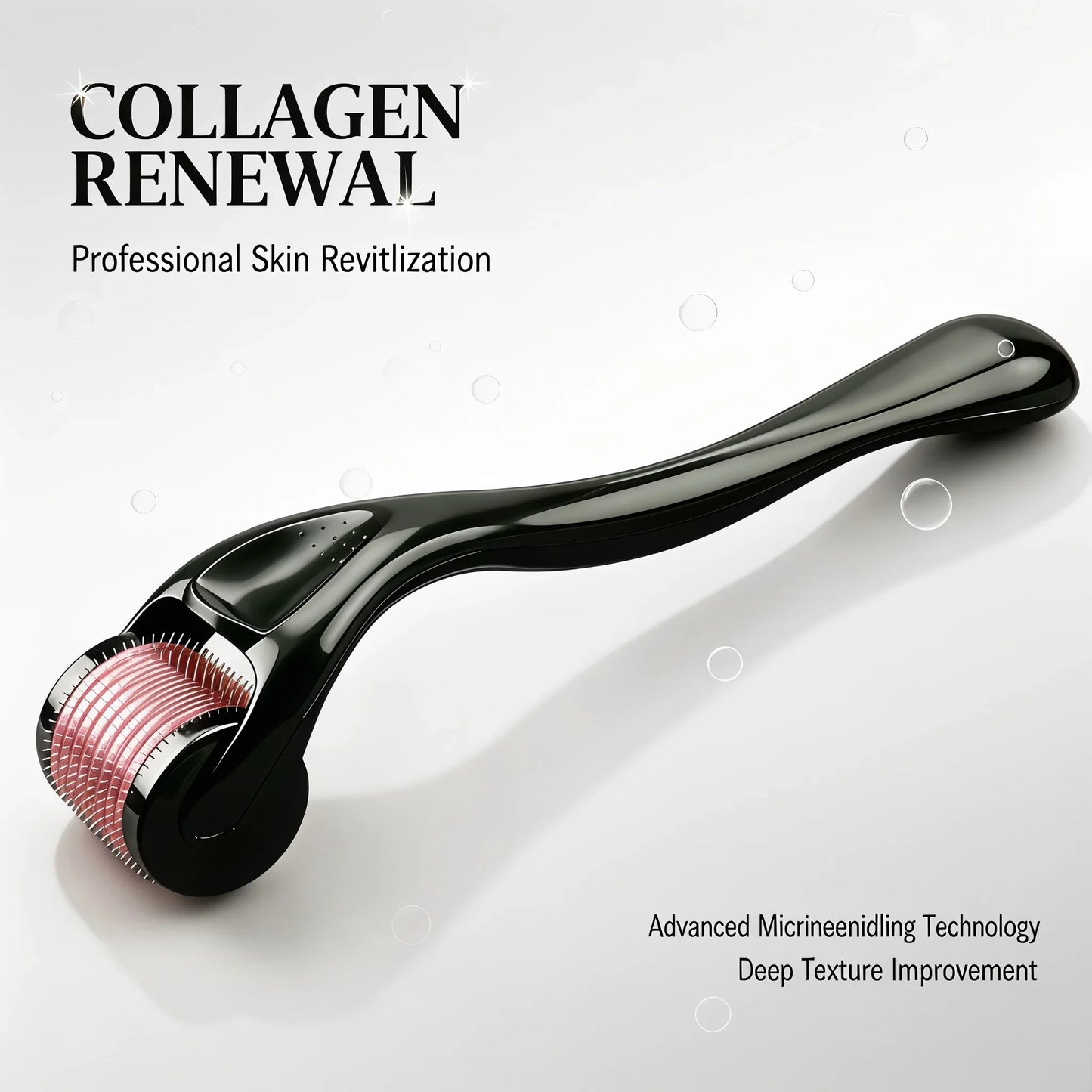540 Titanium Derma Roller 0.25mm Microneedle Roller