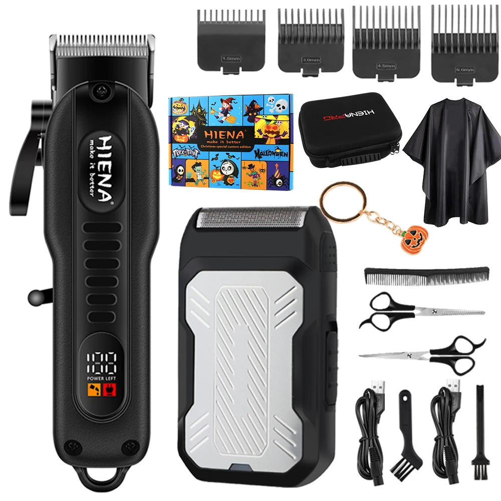 Hiena HYN-222 Electric Hair Clipper UBS Rechargeable Cordless Trimmer