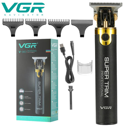 VGR 082 Hair Trimmer T9 Mens Electric Hair Clipper