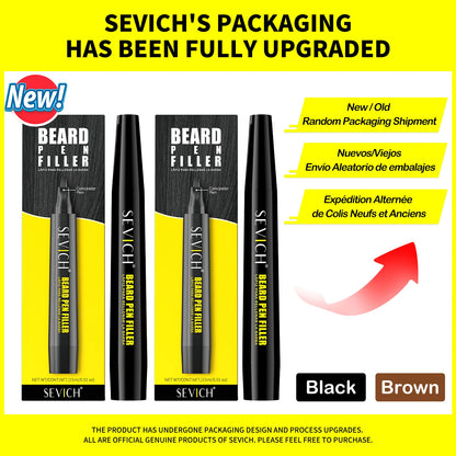 Beard Pen Filler Men Waterproof Moustache Coloring Pen Beard