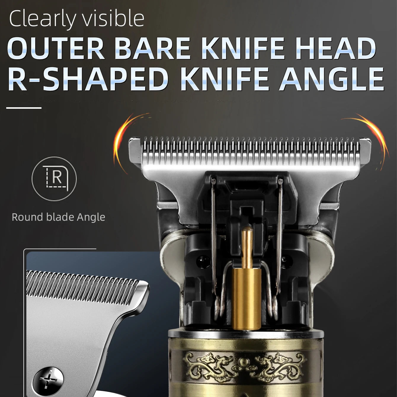 KIKIDO Professional Electric Trimmers or Adults Men Clipper
