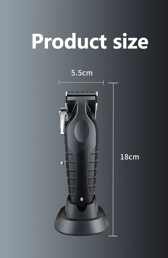 Kemei Professional Hair Clipper For Men Adjustable Hair Trimmer