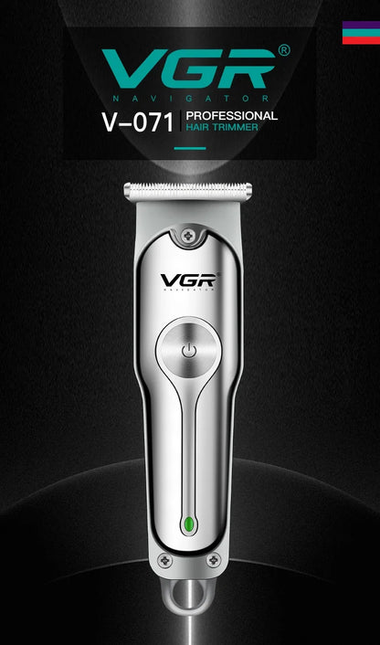 VGR Trimmer Rechargeable Hair Clipper Cordless Hair Cutting V-071
