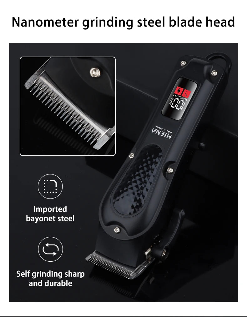 HIENA professional Hair Clipper for Barber Hair Trimmers