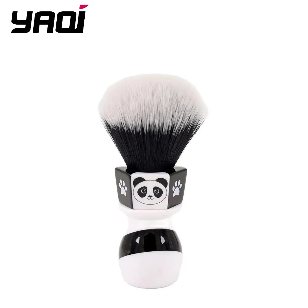 YAQI 24mm Panda Tuxedo Knot Men's Shaving Brush