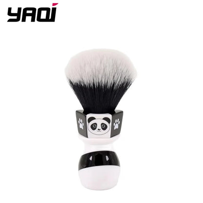 YAQI 24mm Panda Tuxedo Knot Men's Shaving Brush