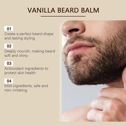 Natural Men Beard Growth Roller Set Beard Growth Kit