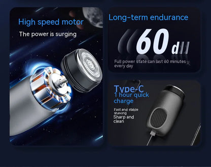 New Beard shaver Men's razor Rechargeable Men's razor