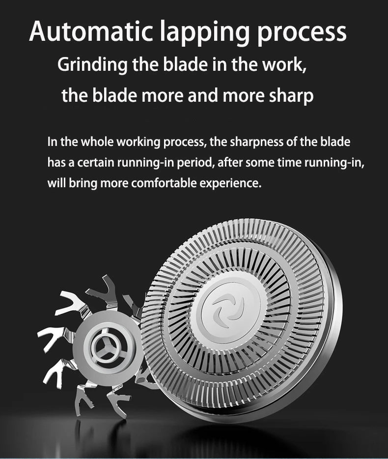 ZOZEN Electric Razor Electric Shaver Washable Rechargeable Clipper