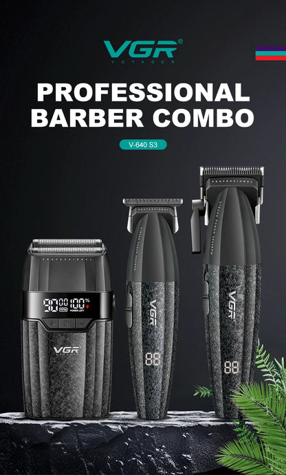 VGR Hair Trimmer Professional Hair Cutting Machine Shaver V-640 S3