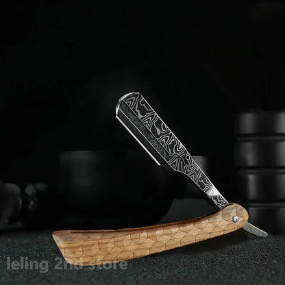 Wooden trimmer manual shaver professional straight edge