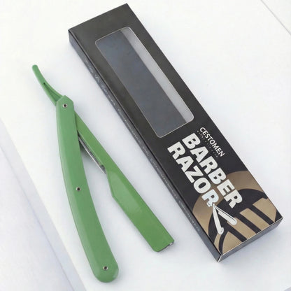 1Pc New Pro Slide Out Straight Razors Beard Shaving