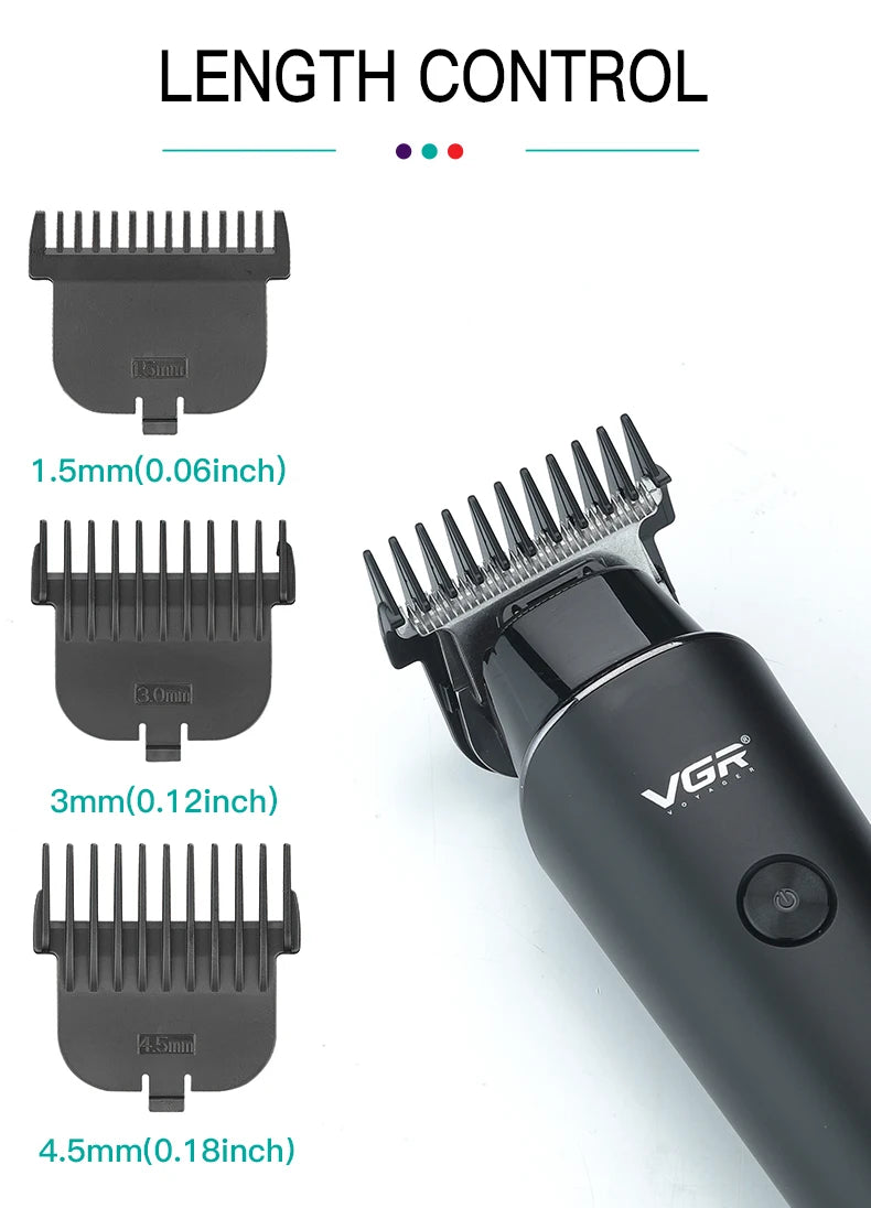 VGR V-937 Professional Electric Hair Trimmer Cordless Beard Set
