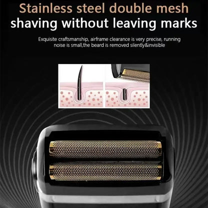 Kemei KM-2024 Electric Shaver Professional USB Rechargeable Shaver