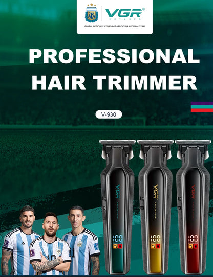 VGR Hair Trimmer Professional Hair Clipper Rechargeable Clipper V-930