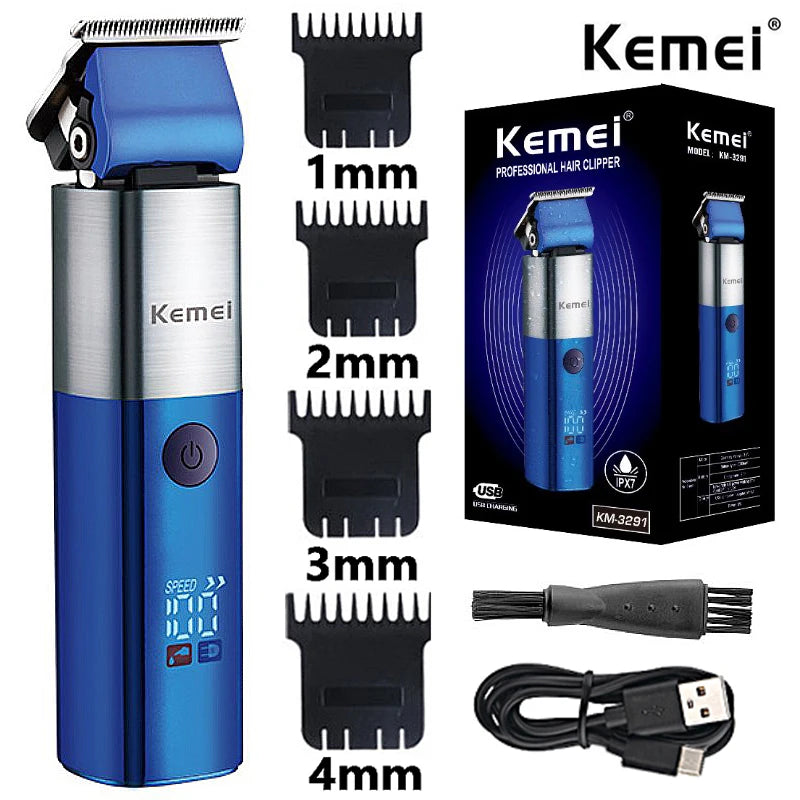 Kemei Professional Hair Clipper Hair Trimmer For Men