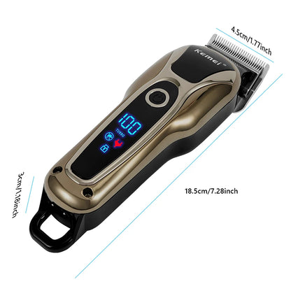 Professional Hair Trimmer Gold Clipper For Men Beard Trimmer