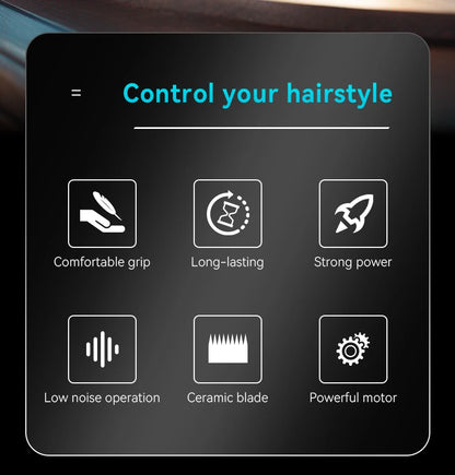 kemei Salon Rechargeable Trimmer Clipper High Speed KM-264