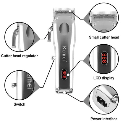 Original Kemei Electric Hair Clipper Adjustable Beard Hair Trimmer For Men