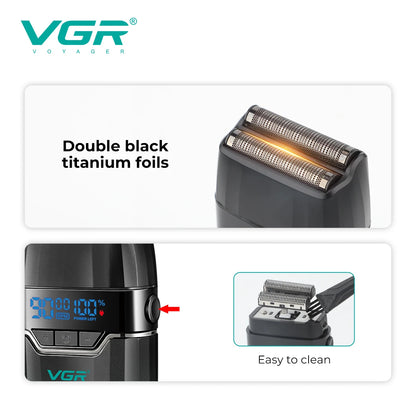 VGR Trimmer Professional Electric Shaver Cordless Clipper