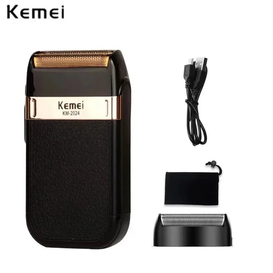 Kemei KM-2024 Electric Shaver Professional USB Electric Shaver