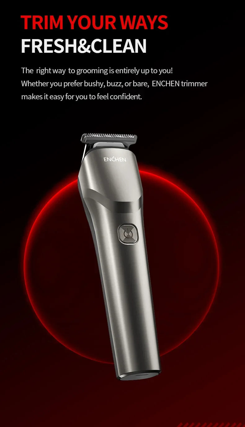 ENCHEN Hair Trimmer Professional Hair Clipper Hair Cutting Machine