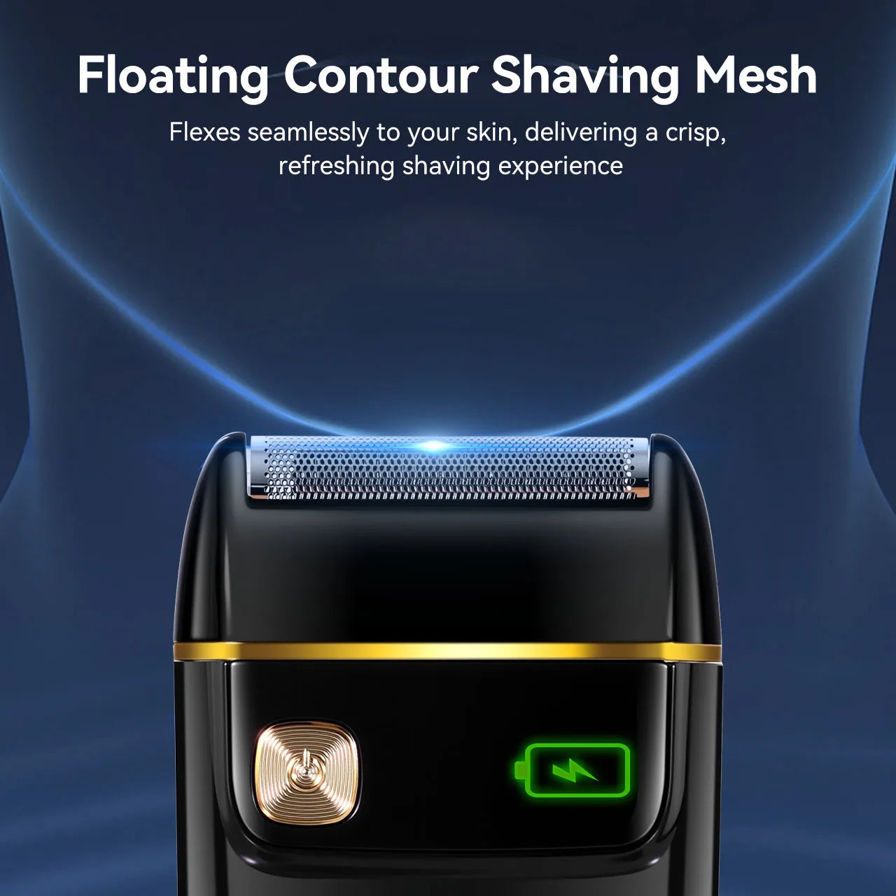 Solimpia Portable Mini Electric Shaver for Men Single-Head