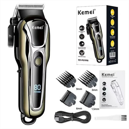 USB Rechargeable Electric Hair Clipper Professional Cordless