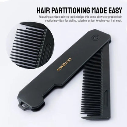 Double/Triple Tooth Portable Folding Hair Comb