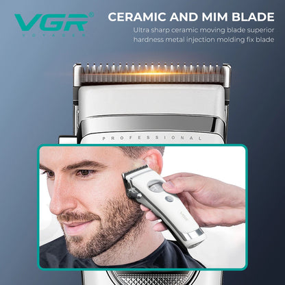 VGR Hair Trimmers Professional Hair Cut Machine V-880