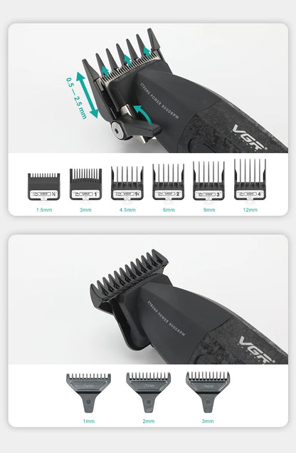 VGR Hair Trimmer Professional Hair Clippers Trimmer Men V-640