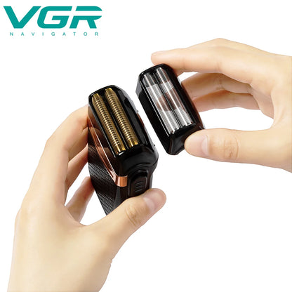 VGR Electric Shaver Professional USB Beard Trimmer Razor V-331