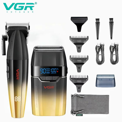 VGR Hair Trimmer Professional Electric Shaver Cordless Clippers
