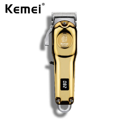 Kemei Professional Hair Clippers Barber Electric Cordless Trimmer