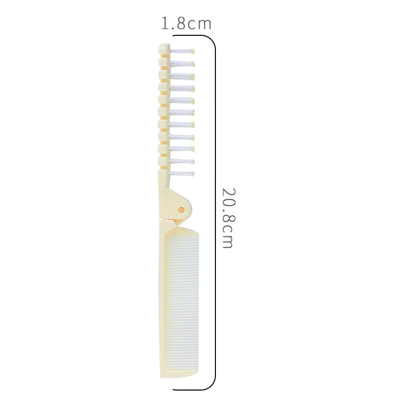 1pc Hair Combs for Beard Folding Pocket Comb Hair Brush