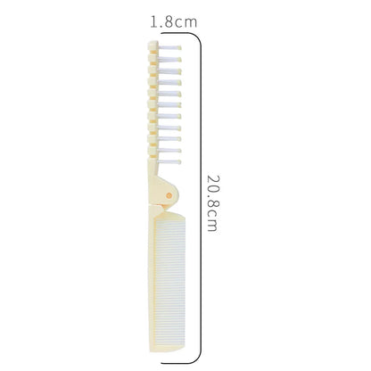1pc Hair Combs for Beard Folding Pocket Comb Hair Brush