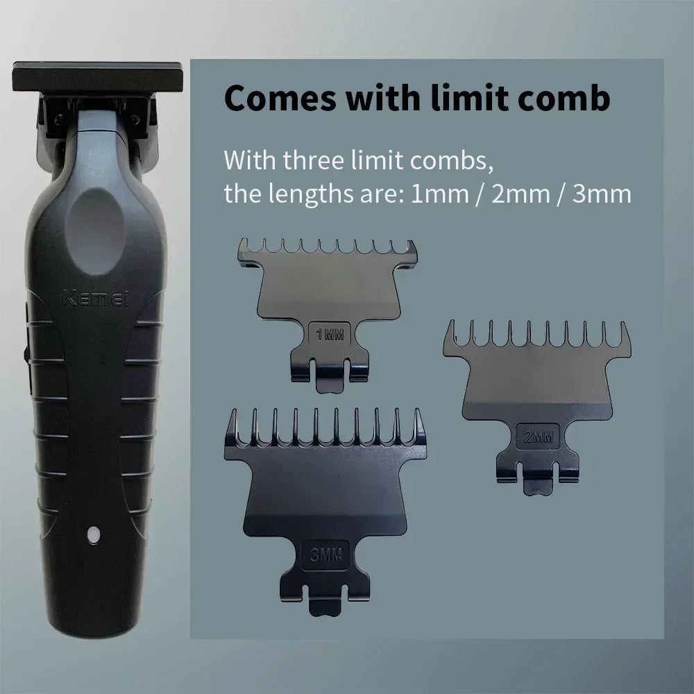 Hair Trimmer 0mm Zero Gapped Carving Clipper Detailer Machine