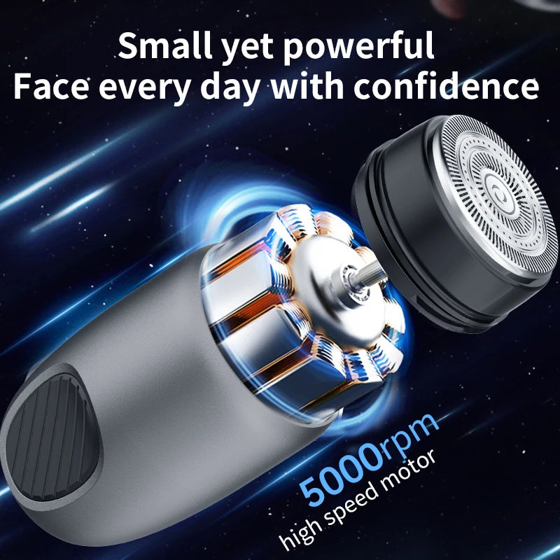Electric Smart Shaver Household Car Shaver Digital Display